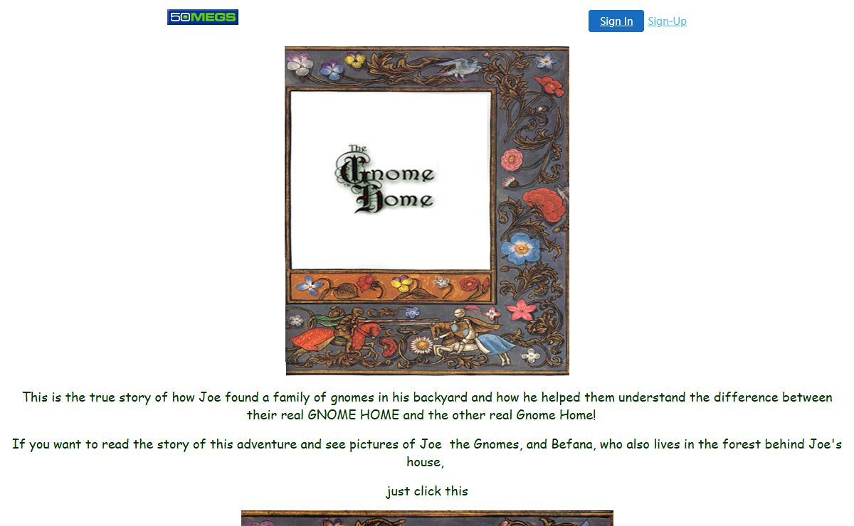 The Real Gnomes' Home
