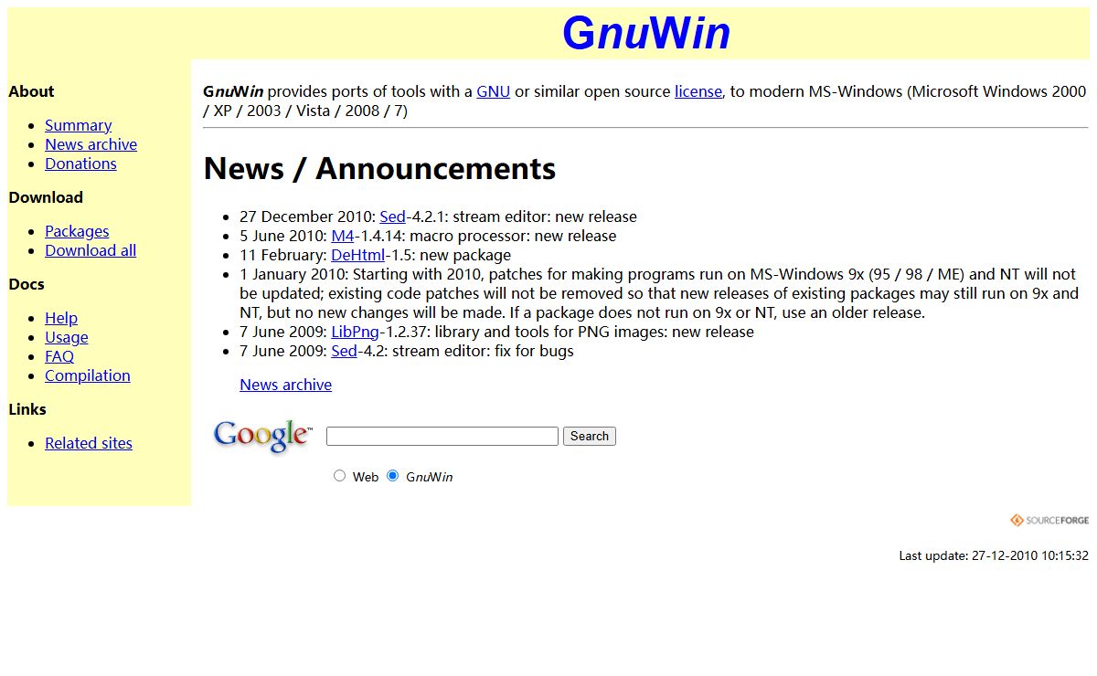 GnuWin32