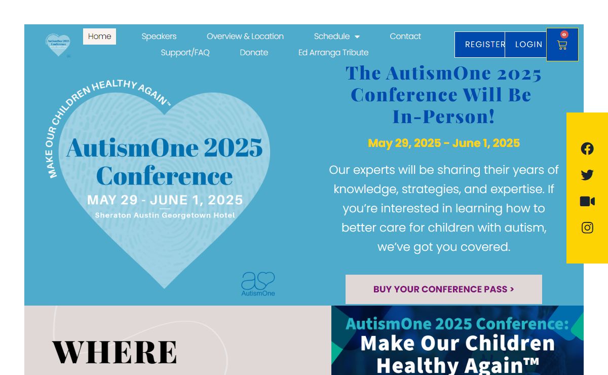 Home - AutismOne International Association, Inc