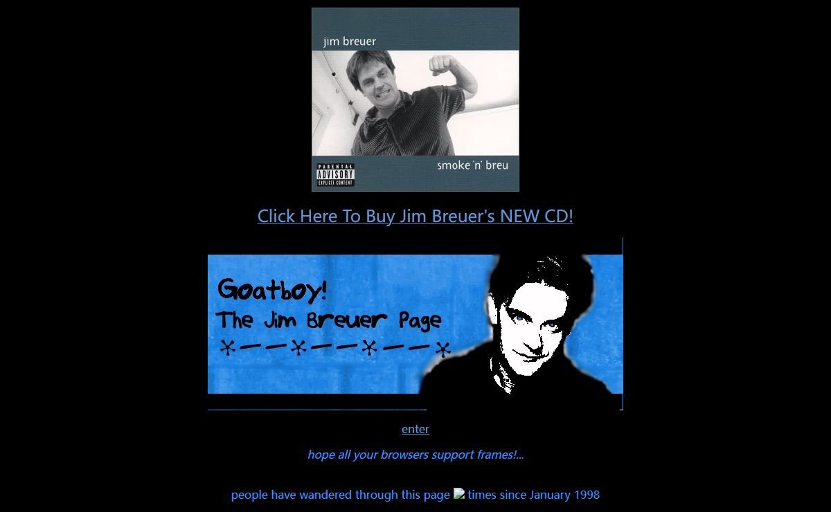 Goatboy! The unofficial Jim Breuer Page
