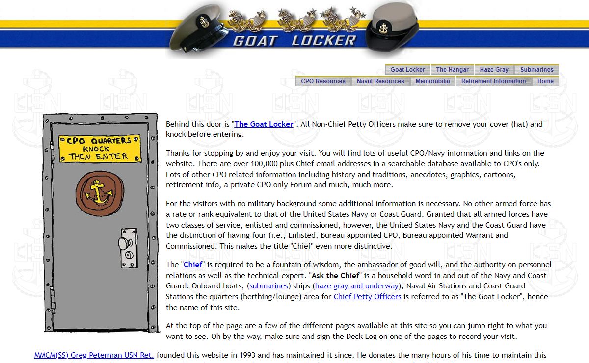 Welcome to the Goatlocker