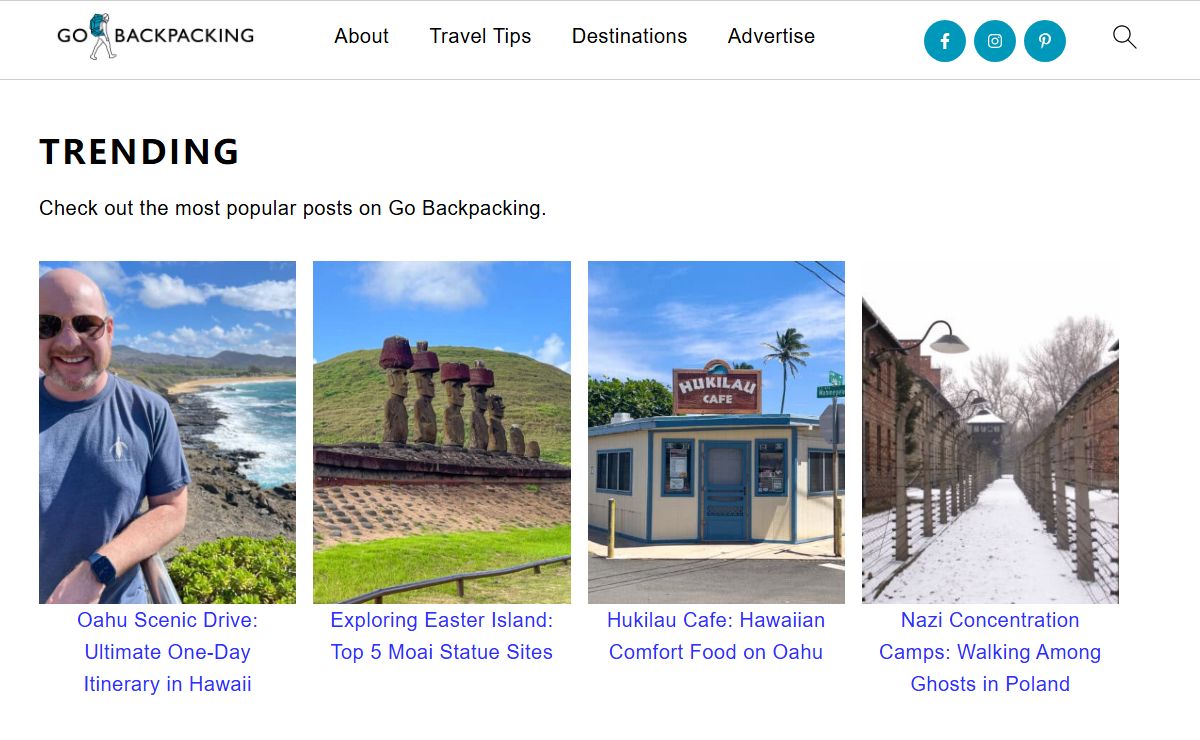 Adventure Travel - Go Backpacking