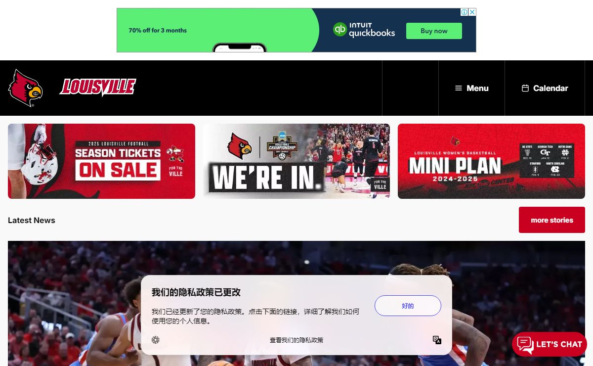 University of Louisville Athletic - Official Athletics Website