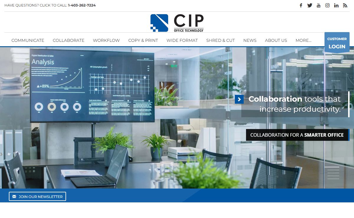 CIP Office Technology - Copiers, Communication, Collaboration