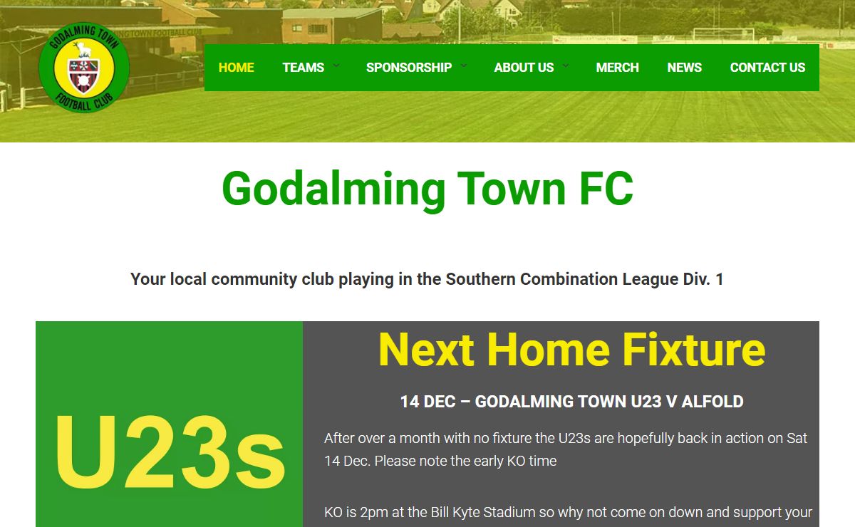 Godalming Town FC