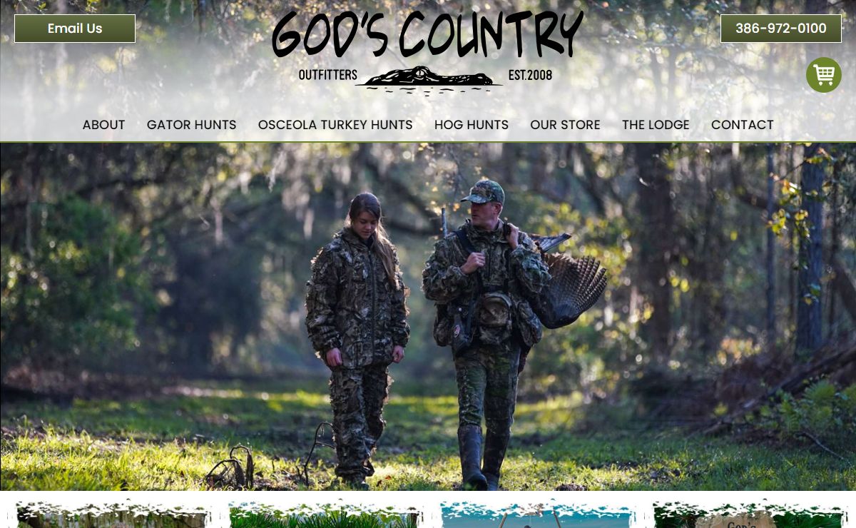 God's Country Outfitters | Best Florida Hunting Outfitter, Lodge and Guide Service