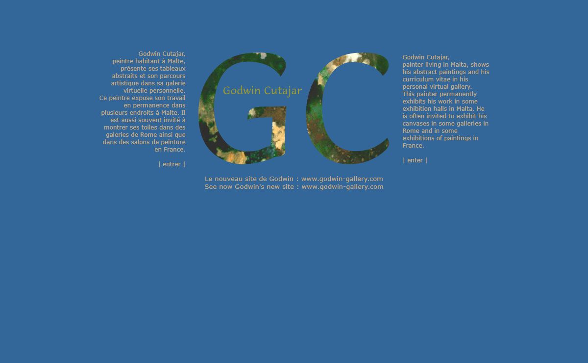 La galerie virtuelle d'un artiste maltais : Godwin Cutajar