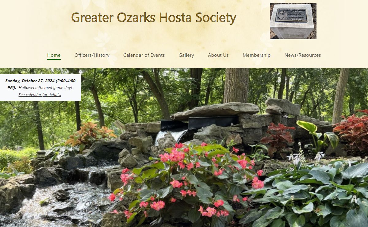Classic Home - Greater Ozark Hosta Society