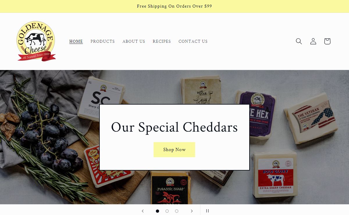 Buy Wholesale Cheese Online | Cheese Curds | Golden Age Cheese