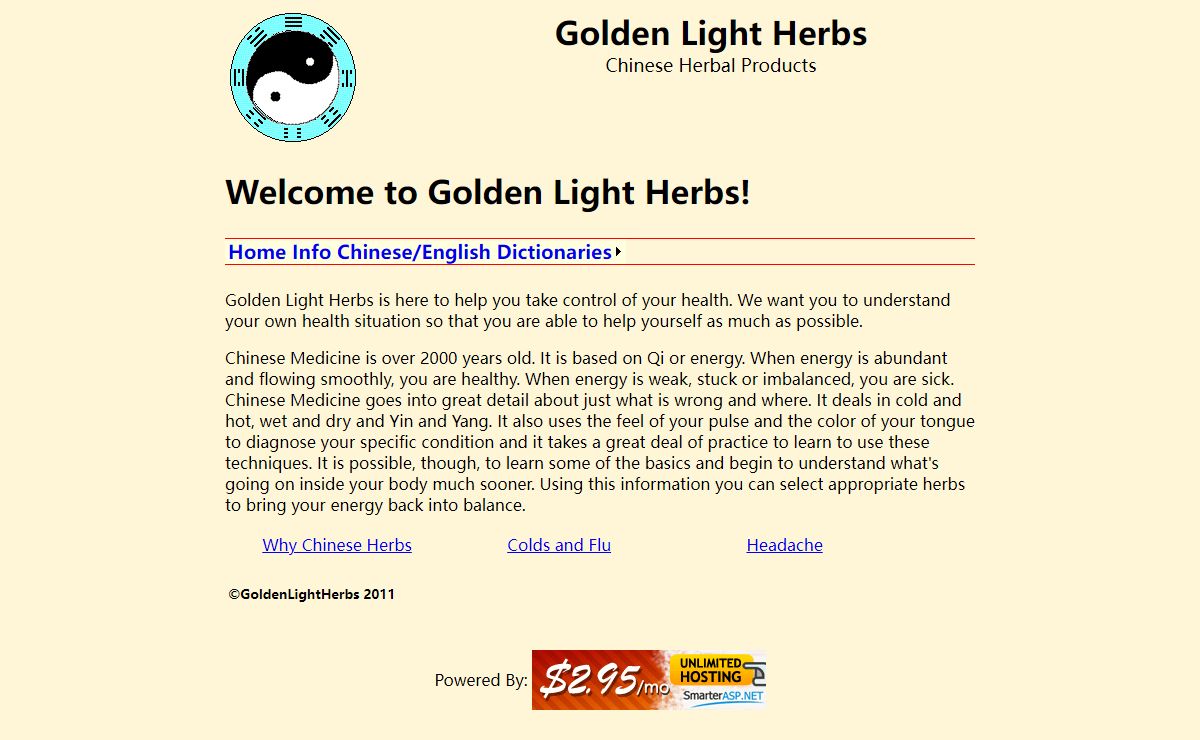 Golden Light Herbs - Chinese Herbal Products