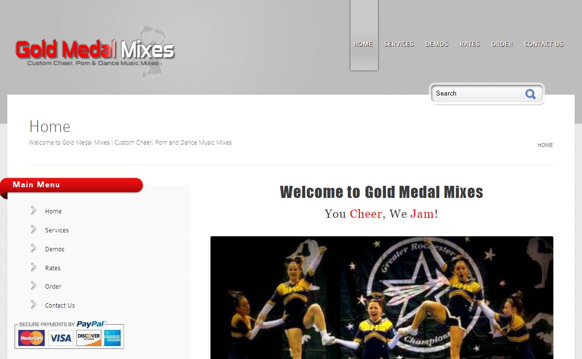 Gold Medal Mixes | Cheer Mixes | Dance Music | Pom Routines | Custom