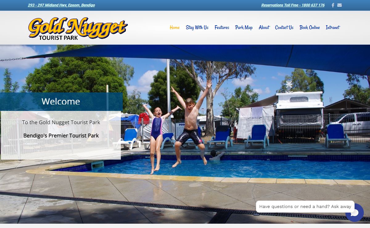 Gold Nugget Tourist Park - Bendigo Caravan Park