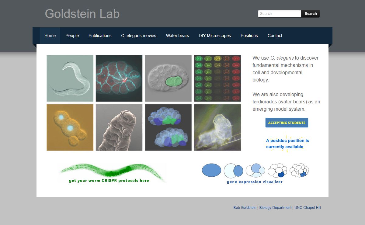 Goldstein Lab - UNC Chapel Hill