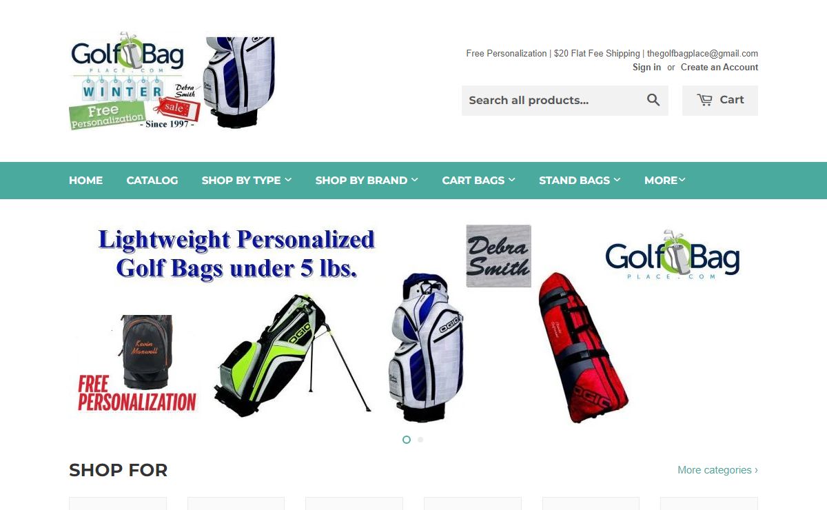 Golf Bag Place - Free Personalization & Customization on Golf Bags – GolfBagPlace.com