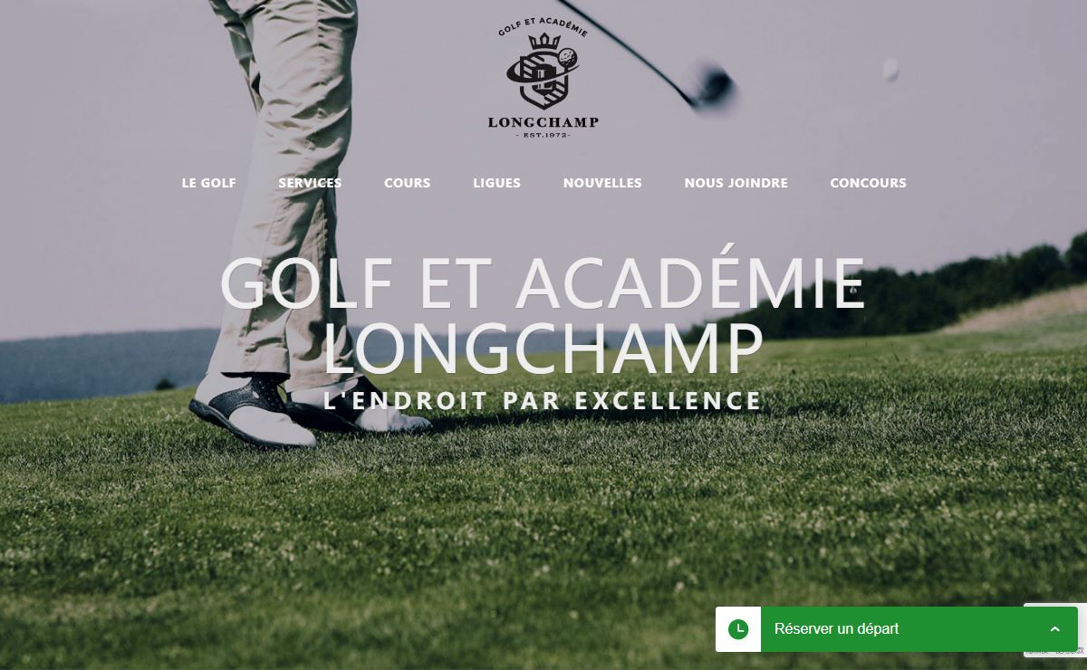 Club de Golf à Sherbrooke | Golf et Académie Longchamp