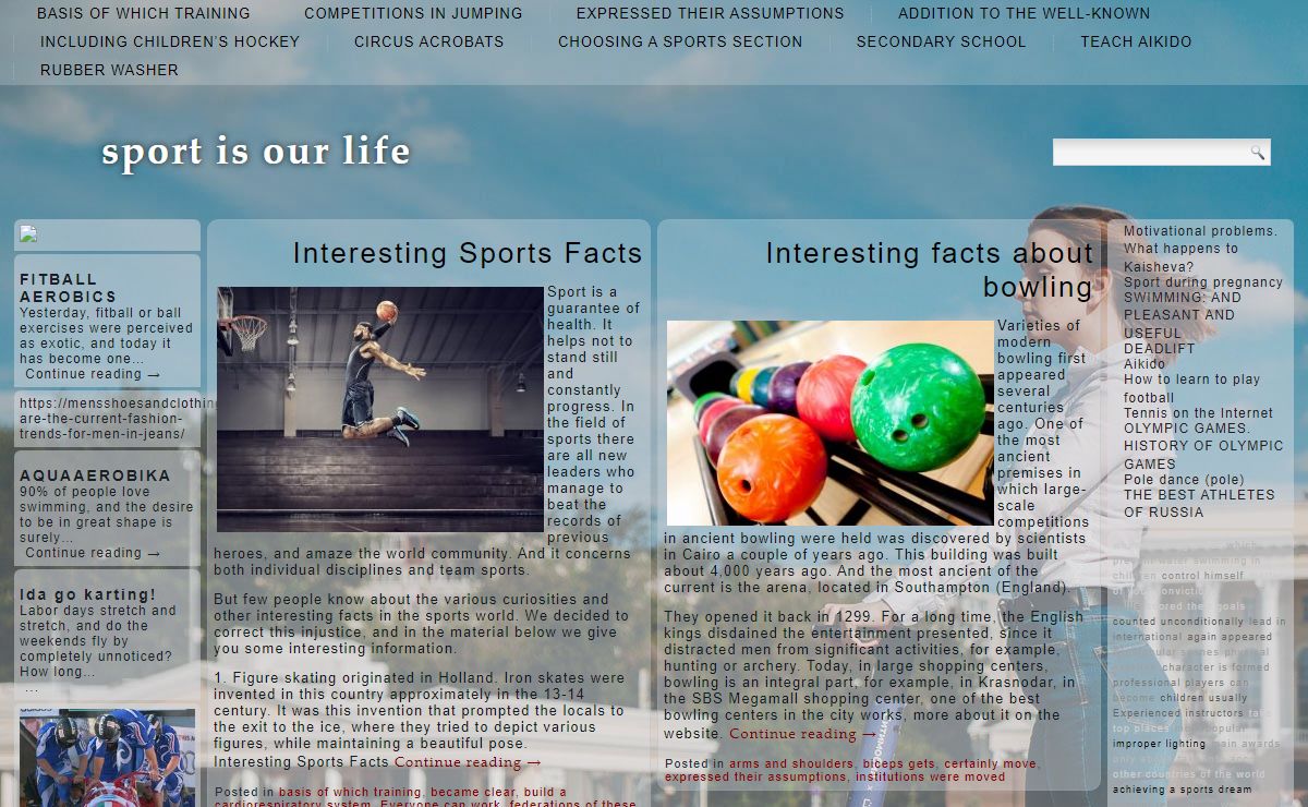 sport is our life