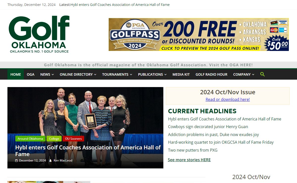 Oklahoma's No. 1 Golf Source - GOLF OKLAHOMA