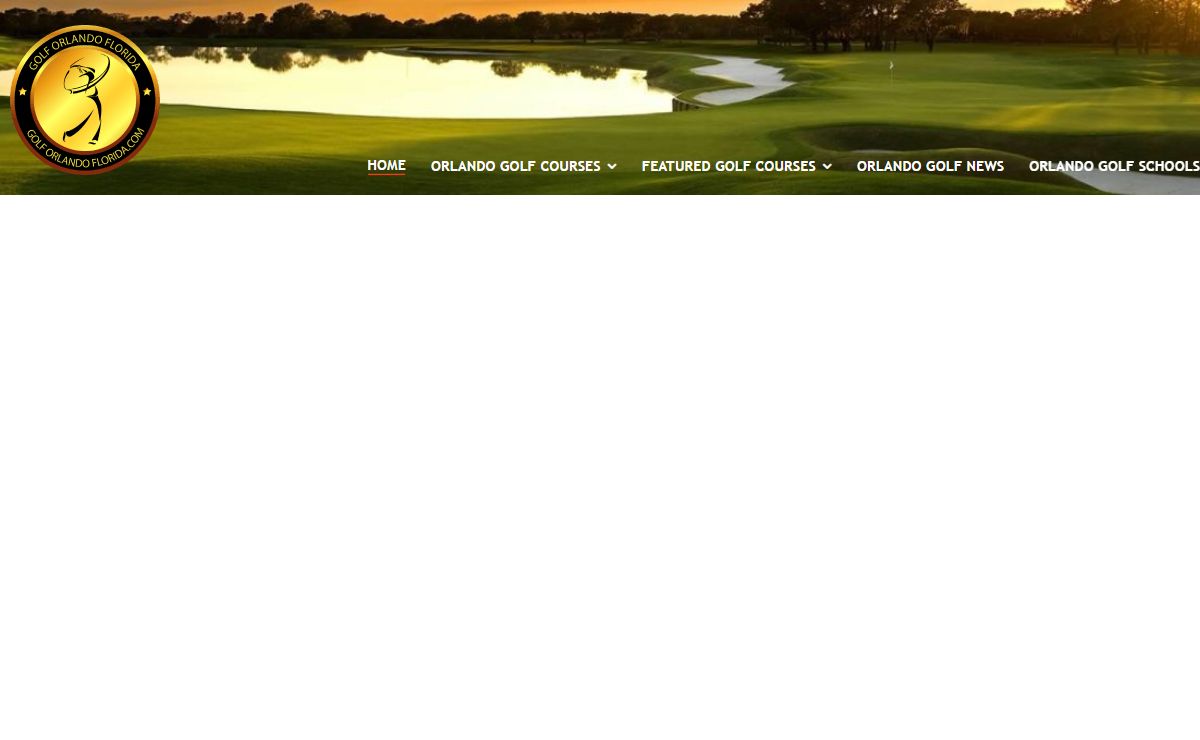 Golf Orlando Florida Home - Golf Orlando Florida