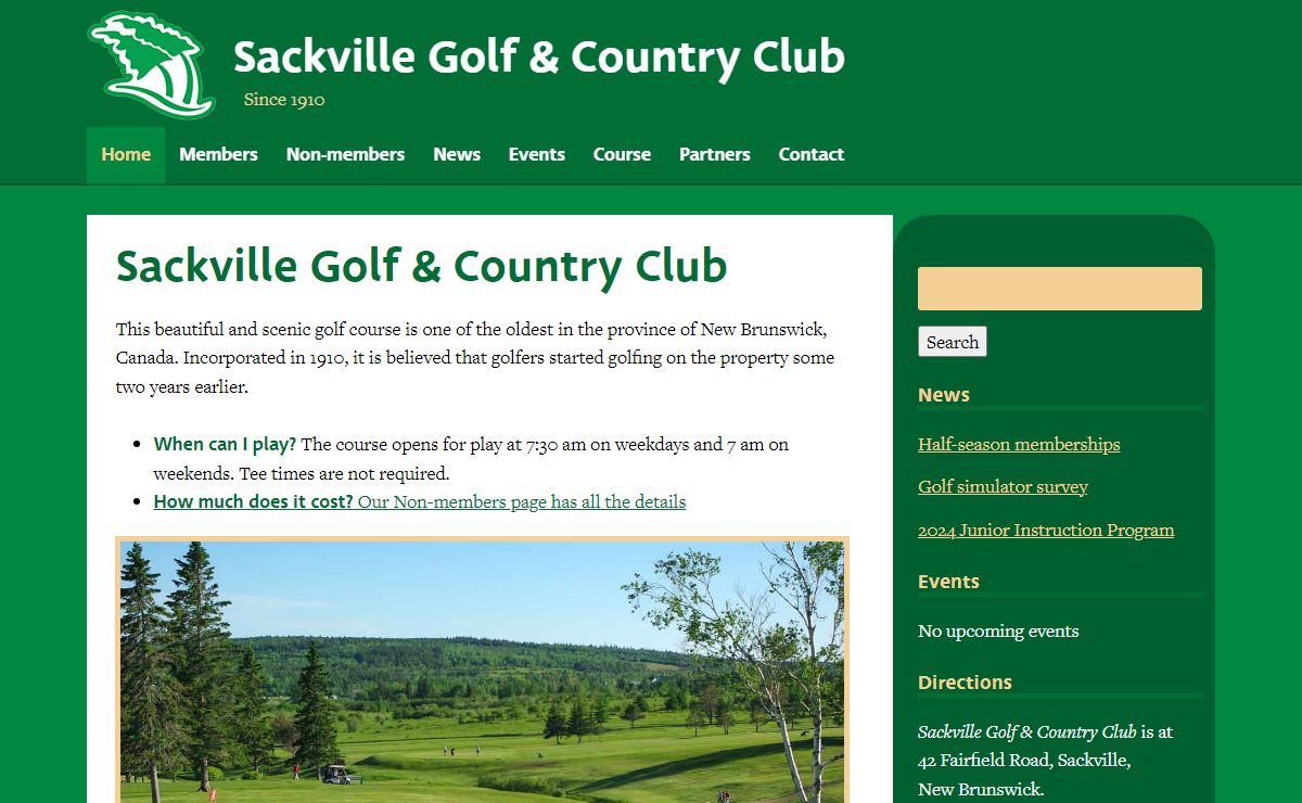 Sackville Golf & Country Club - Sackville Golf & Country Club
