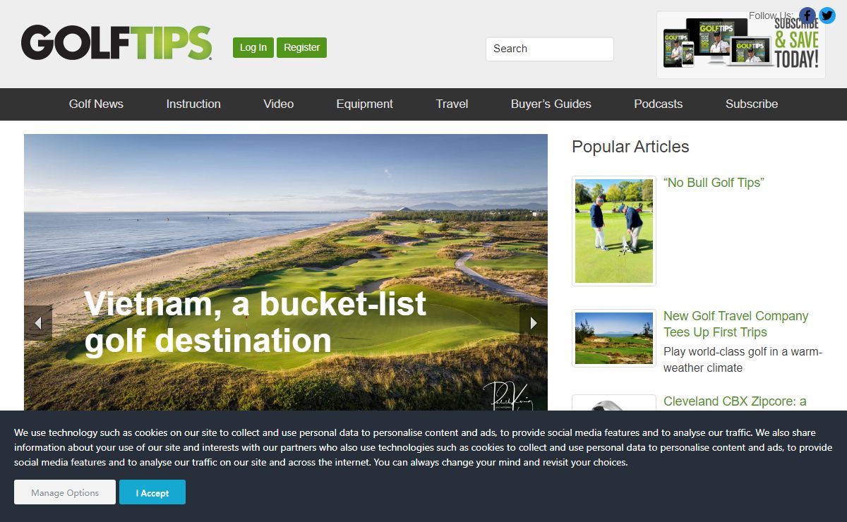 Home - Golf Tips Magazine