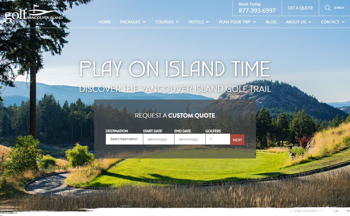 Golf Vancouver Island Golf Packages & Vancouver Island Golf Courses