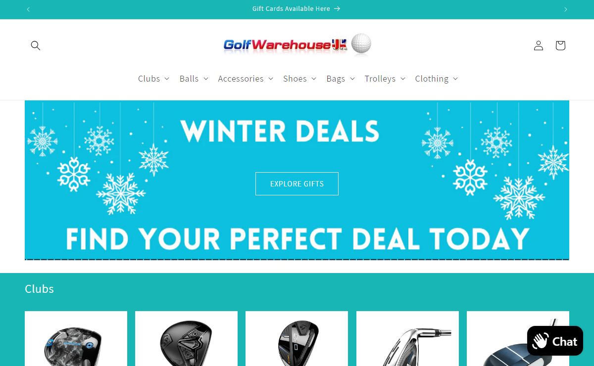 Golf Clubs,Balls,Shoes&Clothing, Discount Golf Gear at GolfWarehouseUK