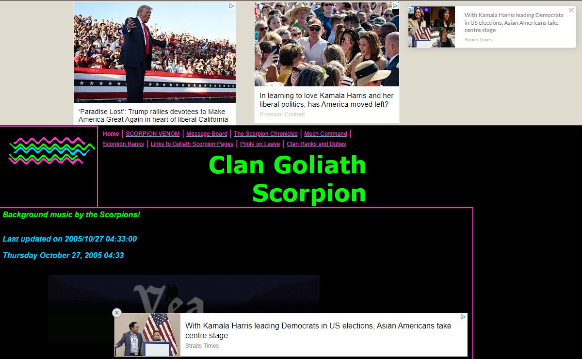 Clan Goliath Scorpion