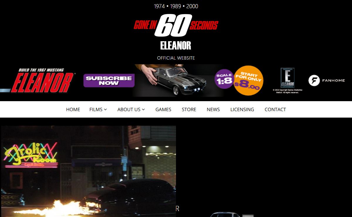 Gone in 60 Seconds | Official Website