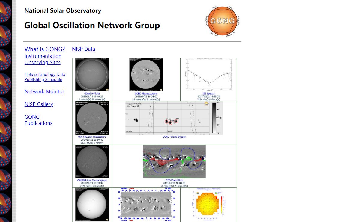 NSO: Global Oscillation Network Group (GONG)