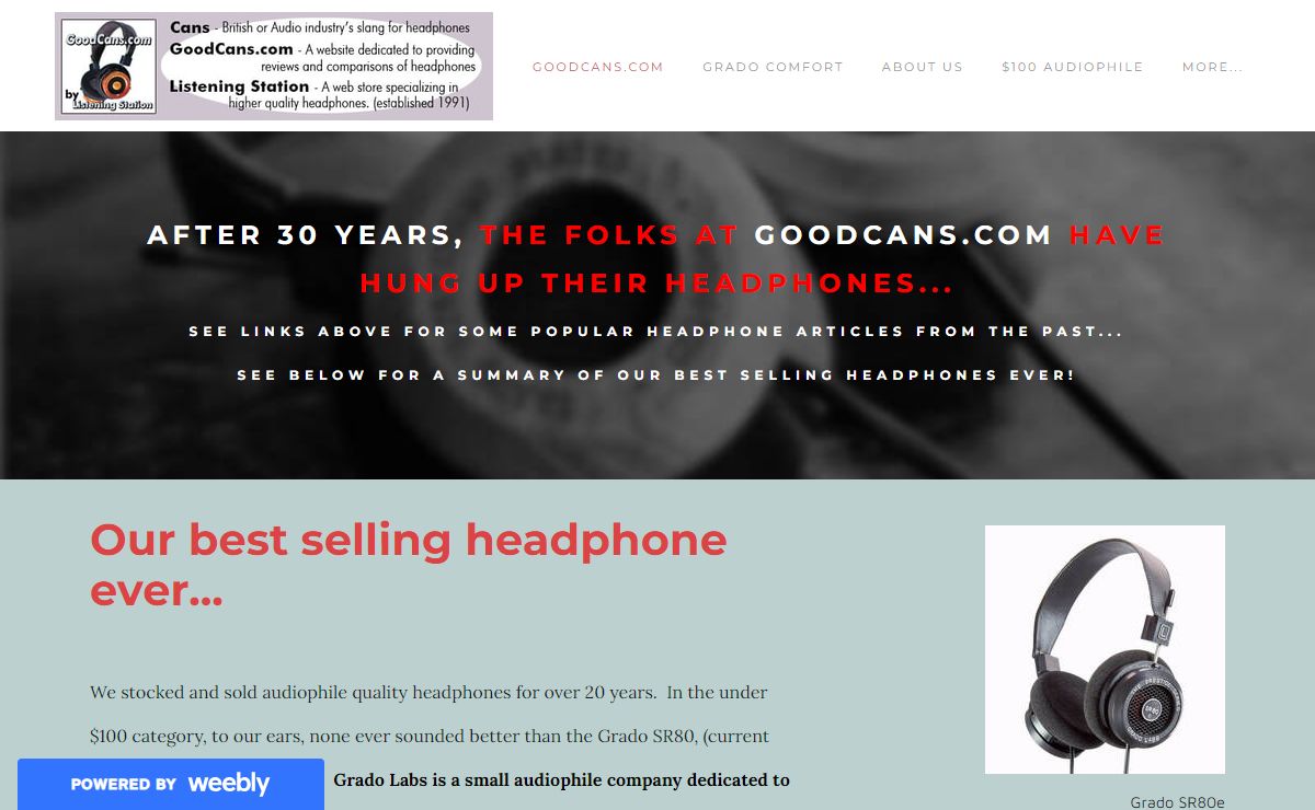Grado Headphones | Reviews | Product Descriptions | GoodCans.com