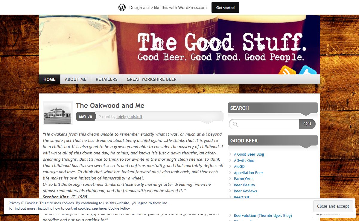 The Good Stuff | Good Food. Good Beer. Good People.