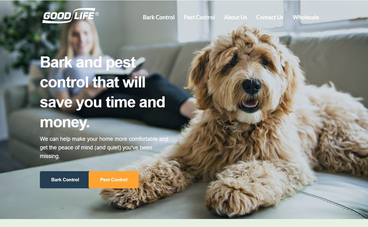 Good Life Inc – humane bark control and pest repellents you can count on