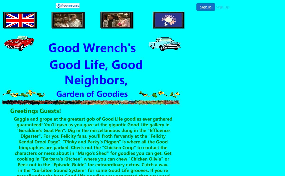 Good Wrench's Good Life, Good Neighbors Garden Of Goodies