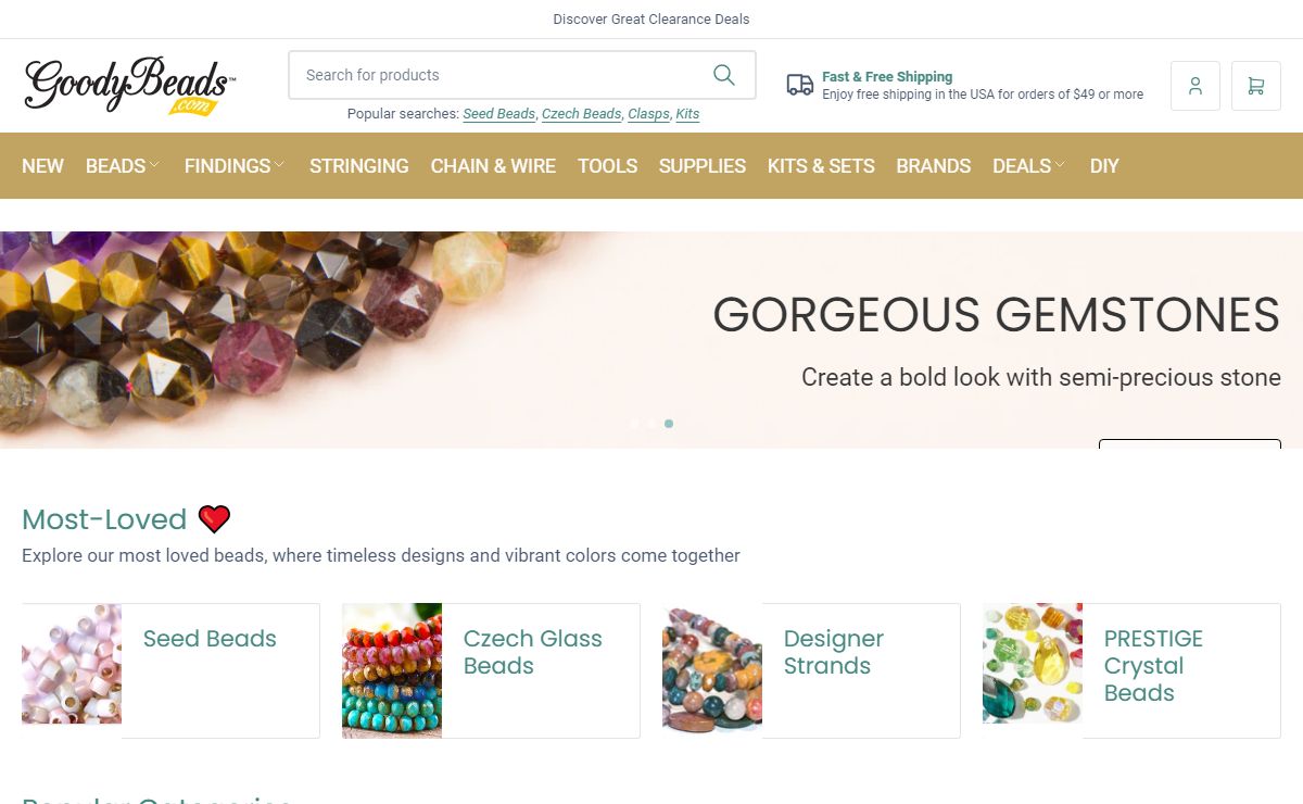 Online Bead Store - GoodyBeads