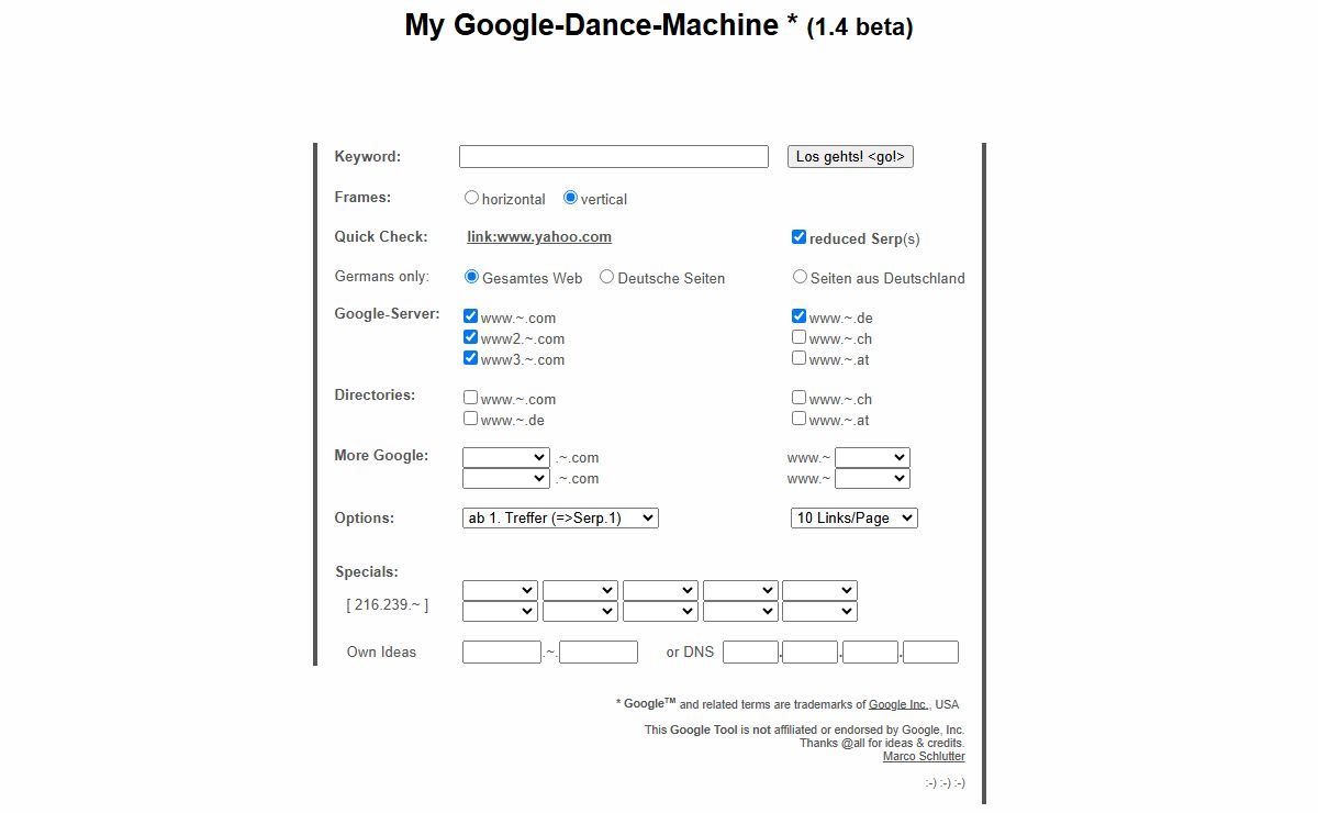 My Google - Dance - Machine