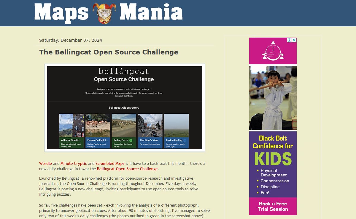 Maps Mania