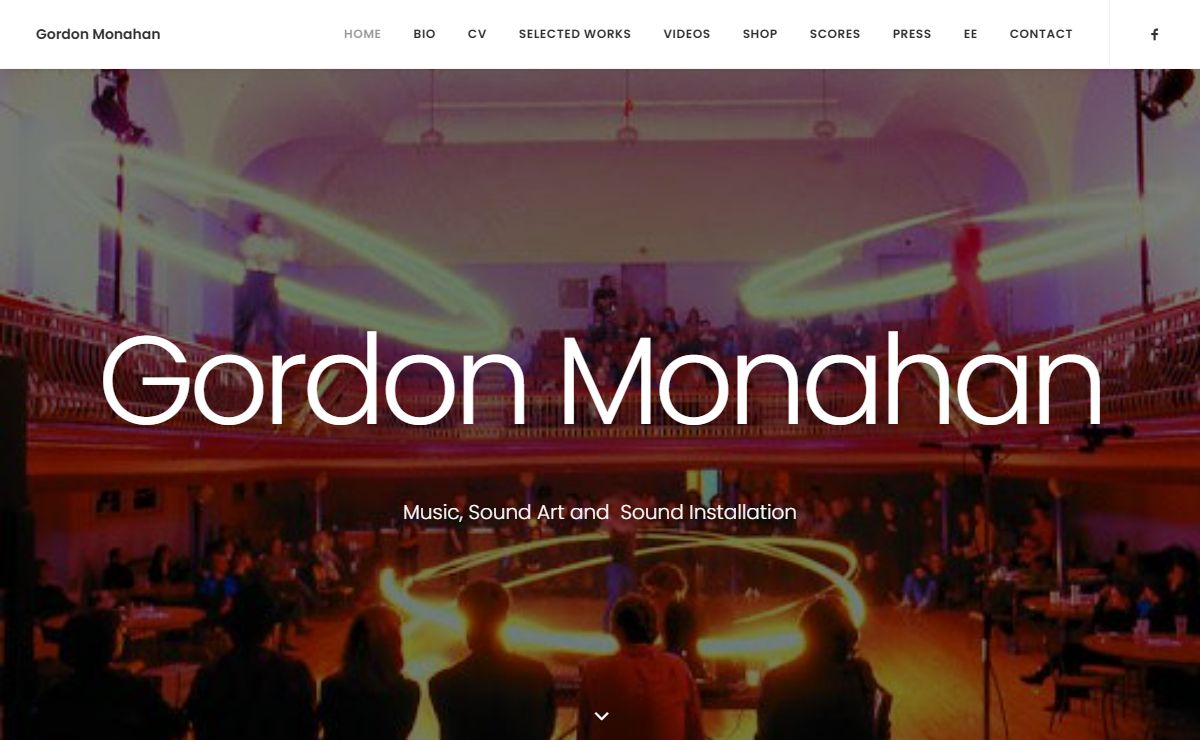 Gordon Monahan Homepage - Gordon Monahan