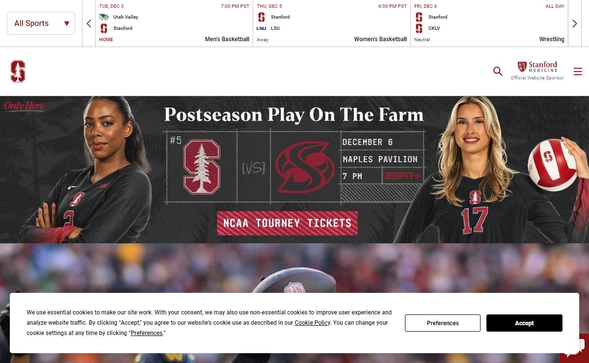 Stanford Cardinal - Official Athletics Website