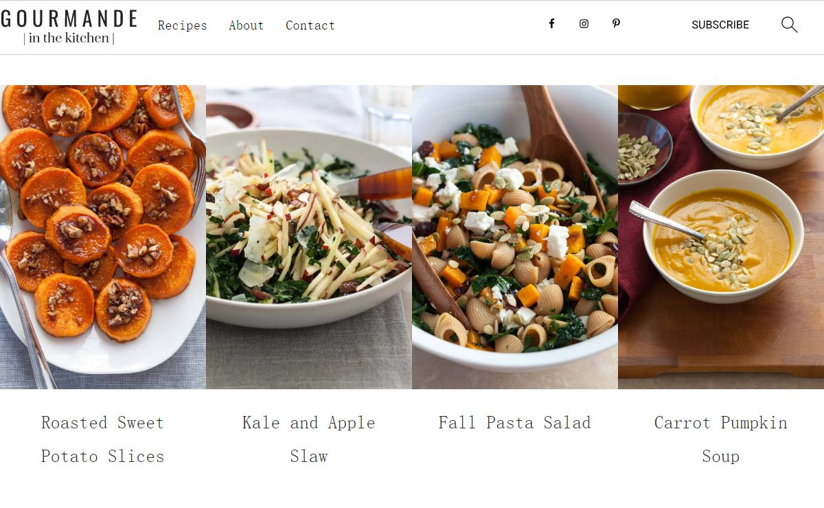 Gourmande In The Kitchen | Fast, Fresh, Feel Good Food