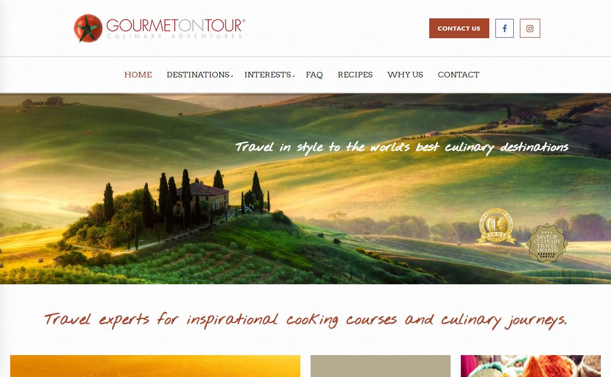 Gourmet on Tour | Gourmet on Tour
