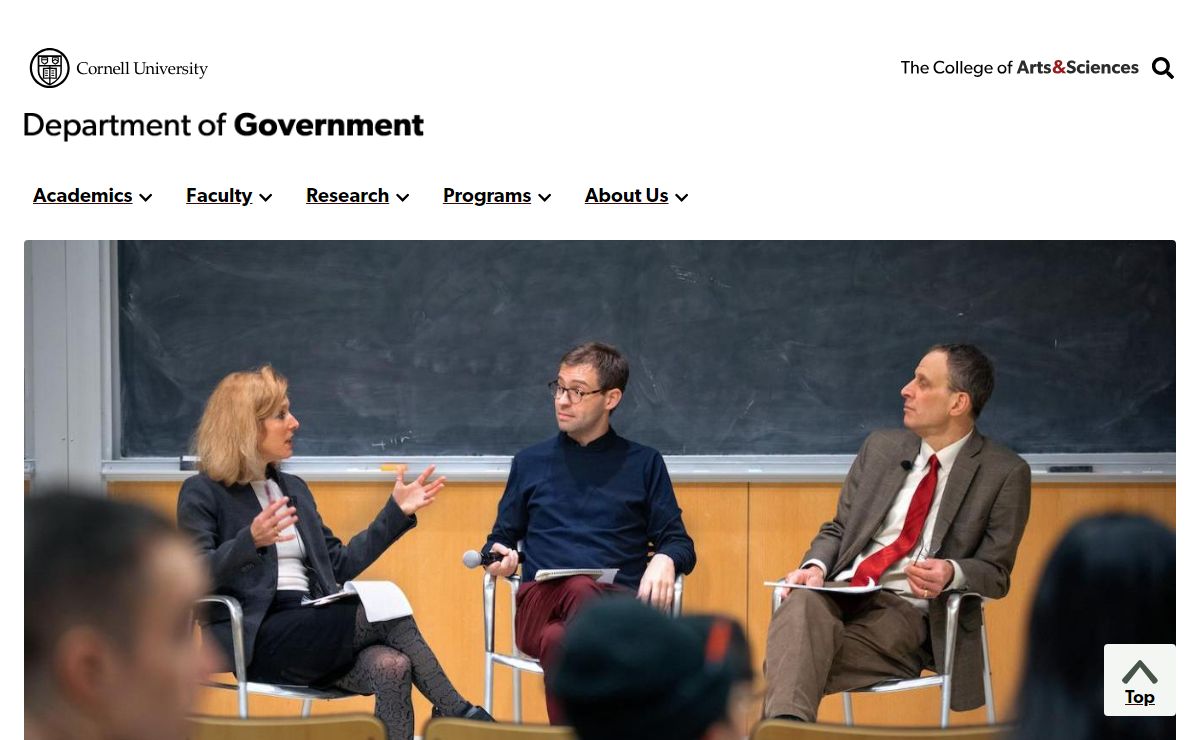Department of Government | Department of Government