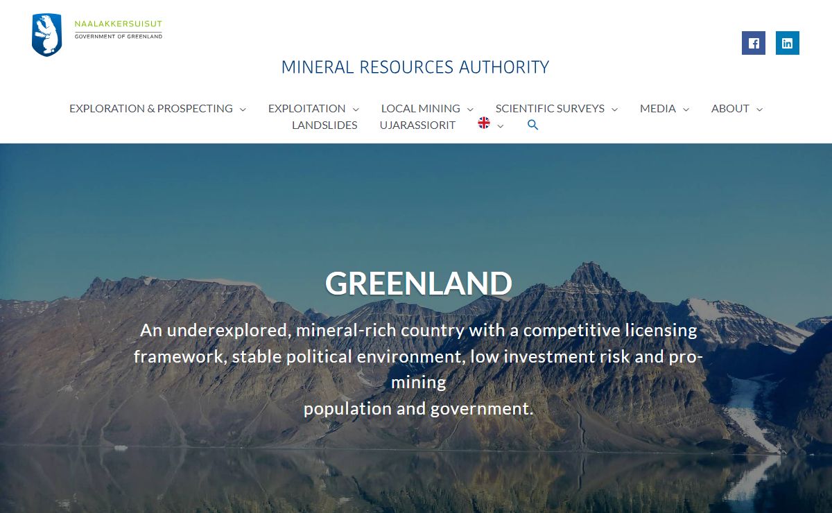 Mineral Resources Authority - Naalakkersuisut | Greenland
