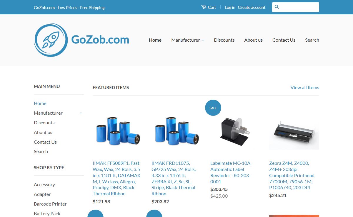 GoZob.com - Low Prices - Free Shipping