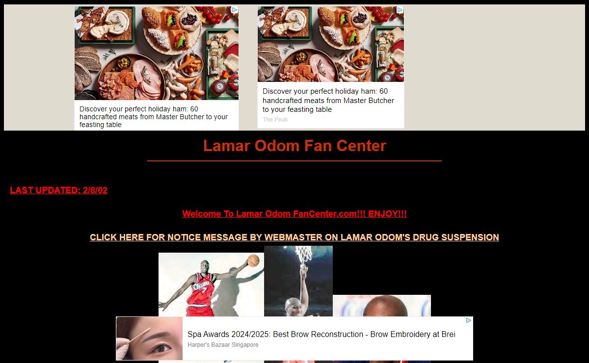 Lamar Odom Fan Center