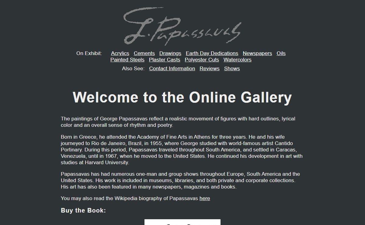 George Papassavas Online Gallery