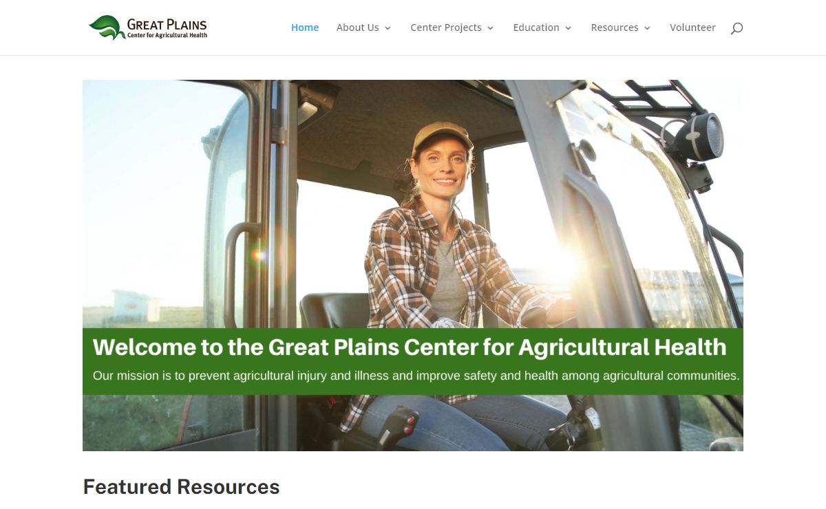 Great Plains Center for Agricultural Health | Protecting and improve the health and safety of agricultural workers.