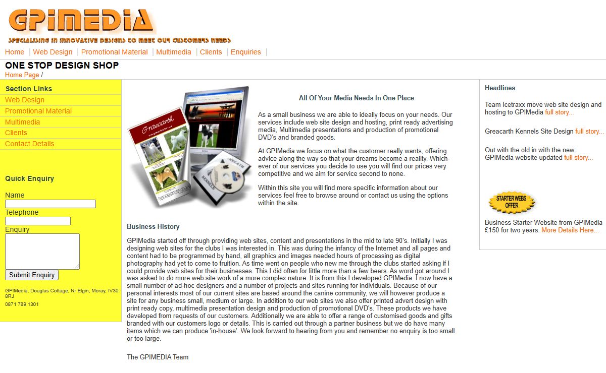 GPIMEDIA - Web Design, Promotional Gifts, Corporate Gifts, Multimedia Presentation