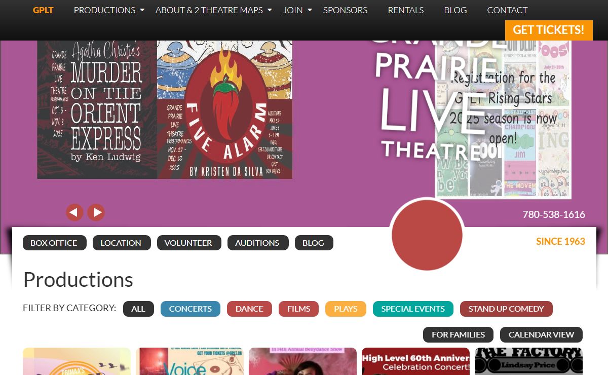 Grande Prairie Live Theatre