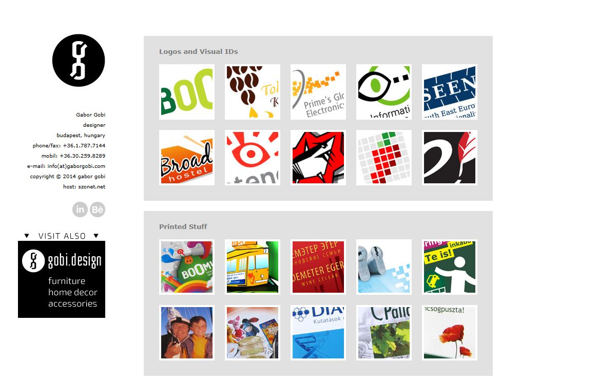 Gabor Gobi :: graphic design, illustration, webdesign, brand building
