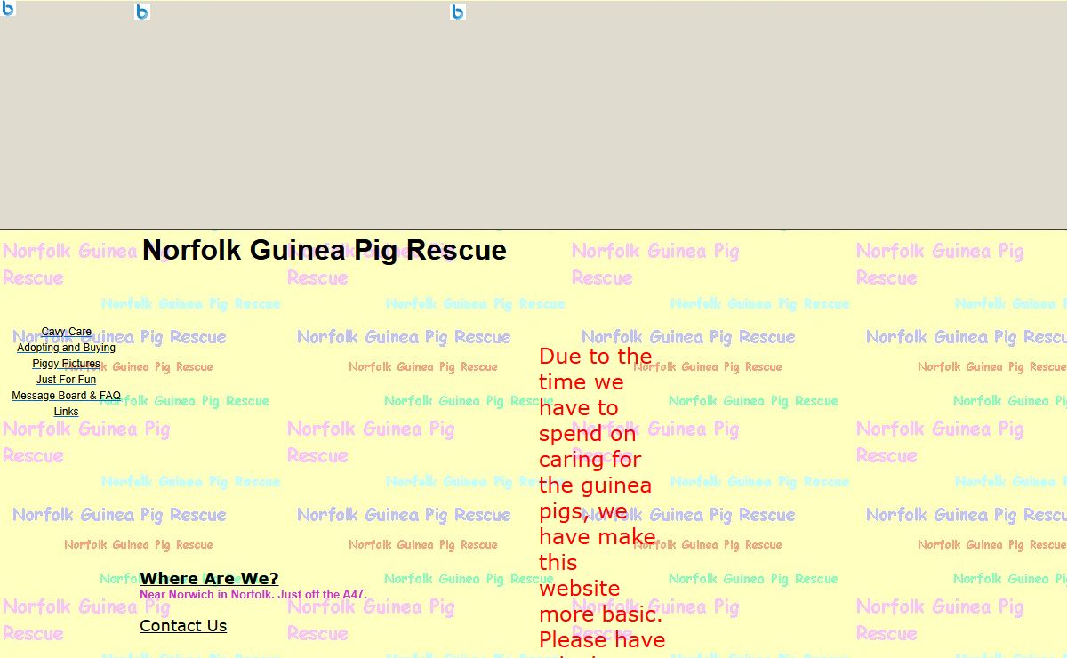Norfolk Guinea Pig Rescue